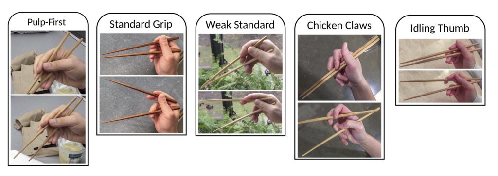 Chopsticks Marcosticks - Sample alternative grips with parallel marcosticks