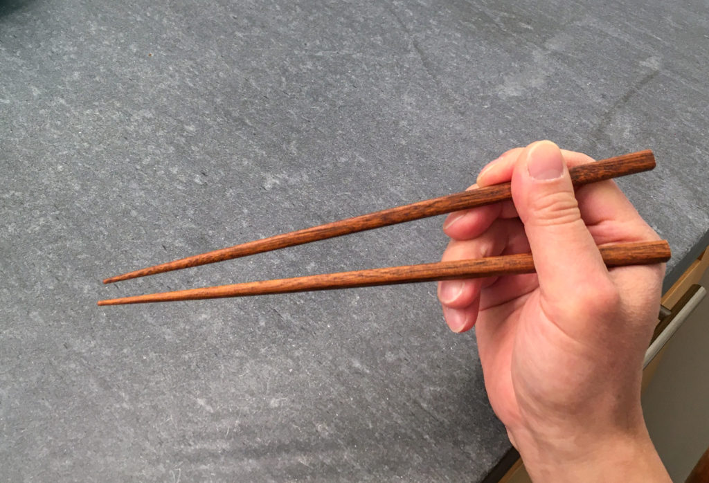 Chopsticks Marcosticks - Normal open vs closed range - standard grip - The Closed Posture