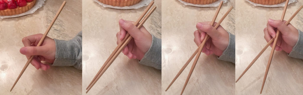 Marcosticks - Pen n chopsticks - Comparison - Scissorhand Grip - User12-mirrored - stick as pen vs marcosticks - side view - IMG_8508-IMG_8510 to IMG_8512