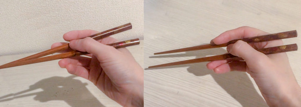 Chopsticks Marcosticks user17 - Count-to-4 Grip - article feature image - closed vs open postures - sudakifissVideo2 - chopsticks