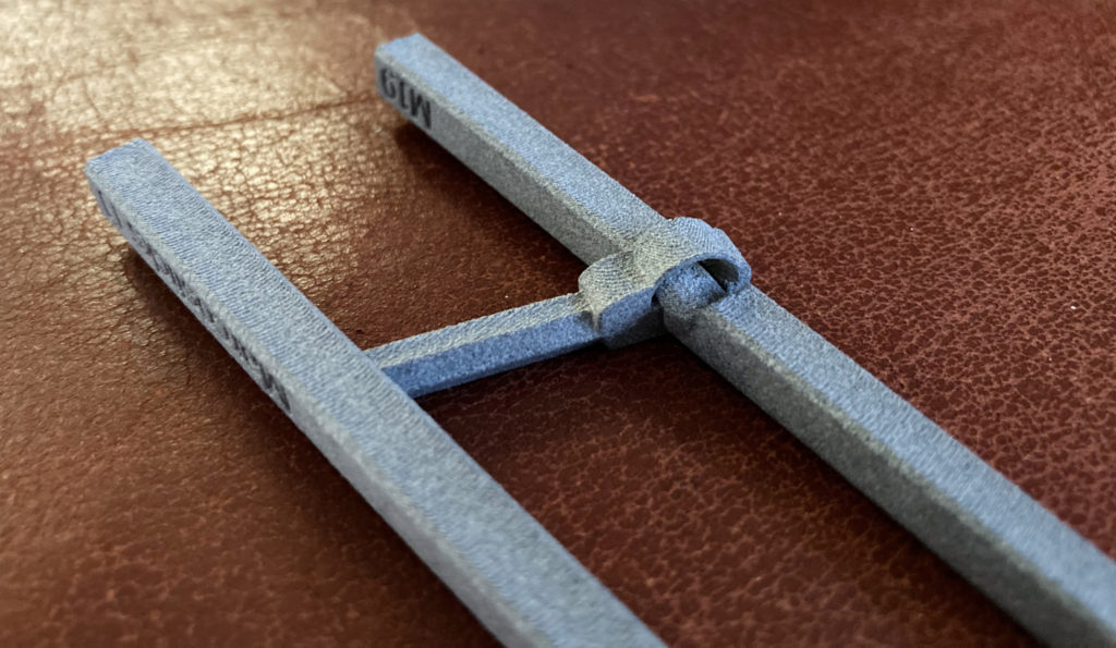 Printed by i_materialise with MJF Nylon Polyamide - coupling joint - model T Training Marcosticks