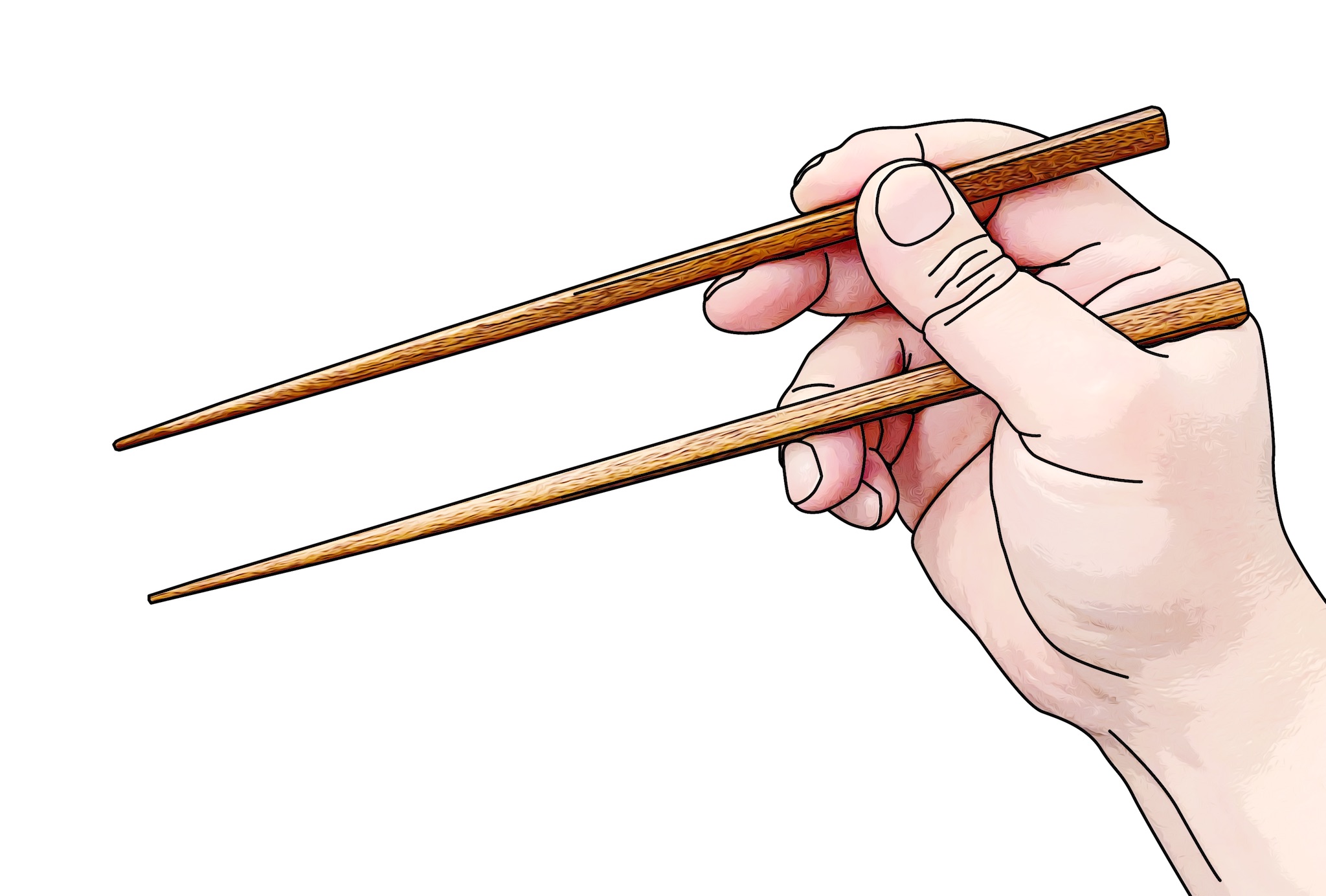 Why deals use chopsticks