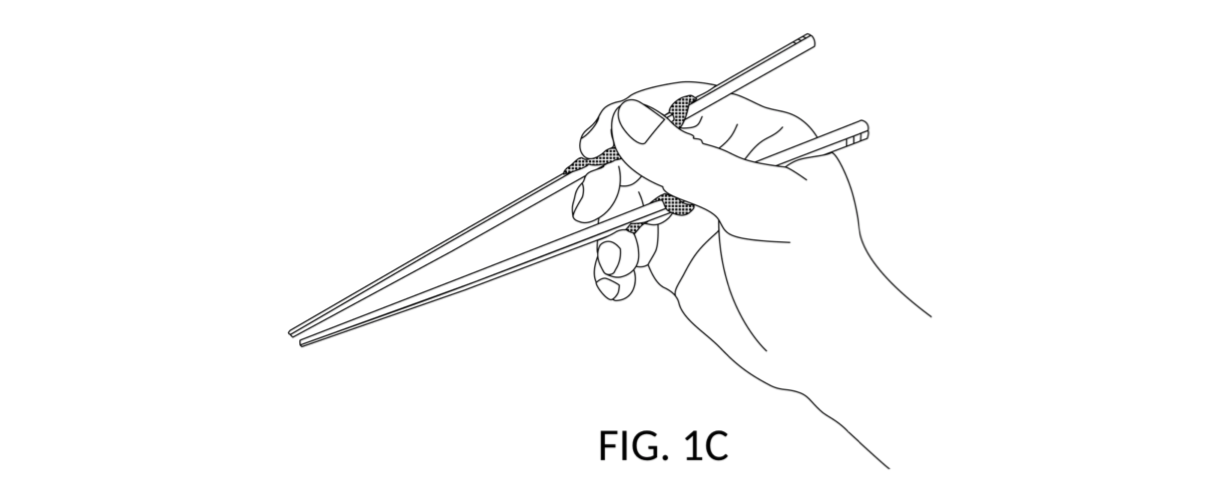 You are currently viewing Ergonomic chopsticks – US20210059445A1
