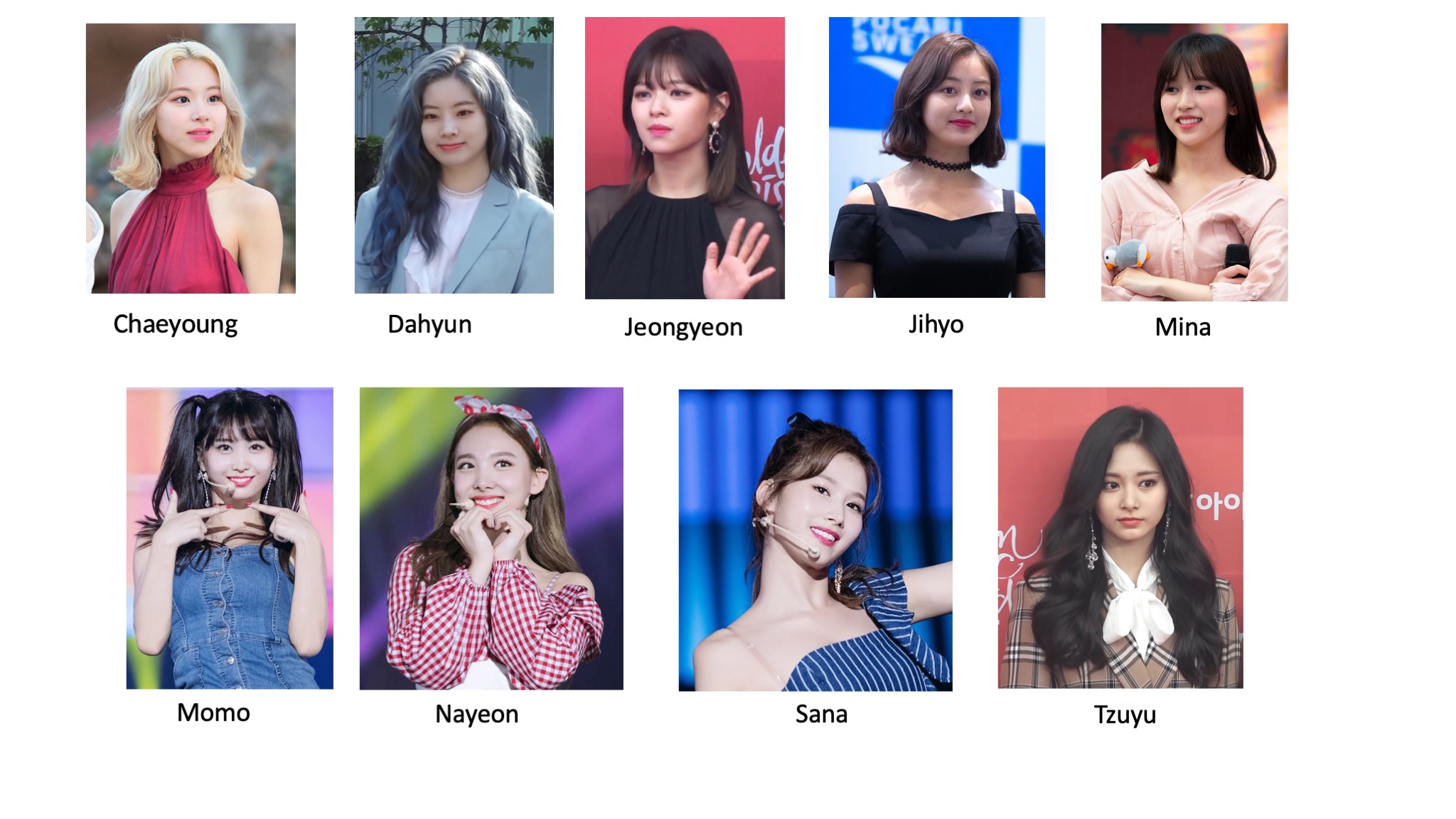 Have I got the members right?? : r/twice